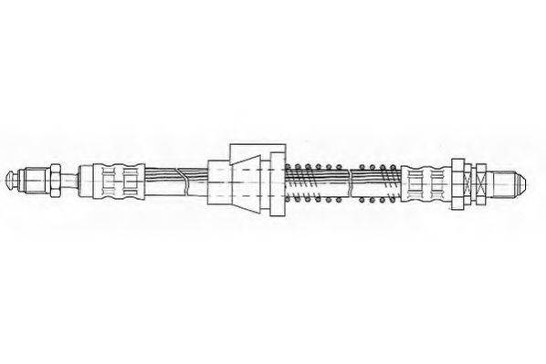 JURID 172463J Гальмівний шланг