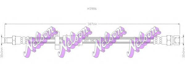 BROVEX-NELSON H3906 Гальмівний шланг