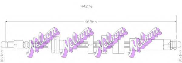 BROVEX-NELSON H4276 Гальмівний шланг