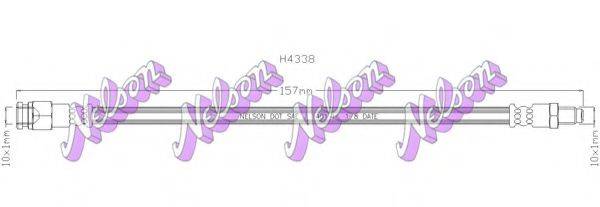 BROVEX-NELSON H4338 Гальмівний шланг