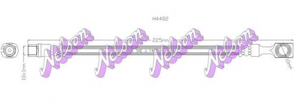 BROVEX-NELSON H4482 Гальмівний шланг