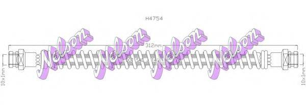 BROVEX-NELSON H4754 Гальмівний шланг