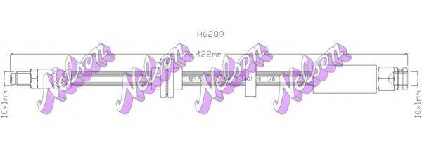 BROVEX-NELSON H6289 Гальмівний шланг