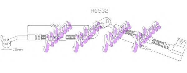 BROVEX-NELSON H6532 Гальмівний шланг