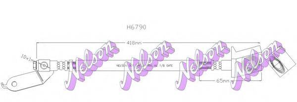 BROVEX-NELSON H6790 Гальмівний шланг