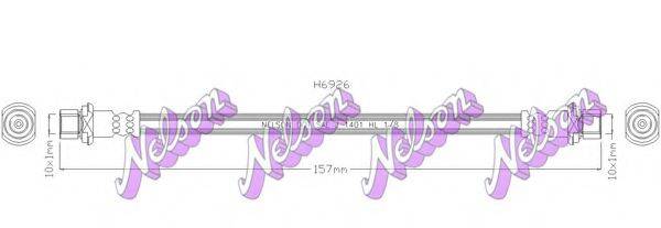 BROVEX-NELSON H6926 Гальмівний шланг