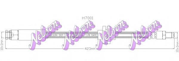 BROVEX-NELSON H7001 Гальмівний шланг