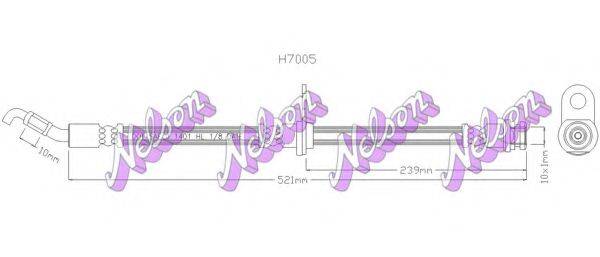 BROVEX-NELSON H7005 Гальмівний шланг