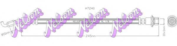 BROVEX-NELSON H7240 Гальмівний шланг