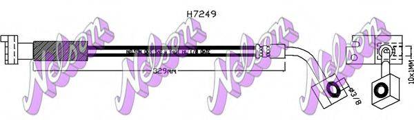BROVEX-NELSON H7249 Гальмівний шланг