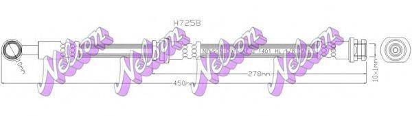 BROVEX-NELSON H7258 Гальмівний шланг