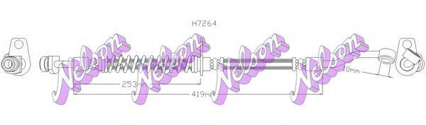 BROVEX-NELSON H7264 Гальмівний шланг