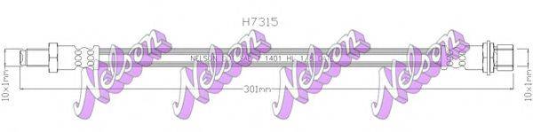 BROVEX-NELSON H7315 Гальмівний шланг