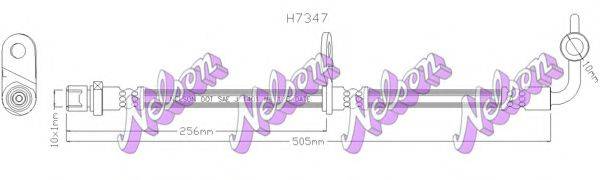 BROVEX-NELSON H7347 Гальмівний шланг