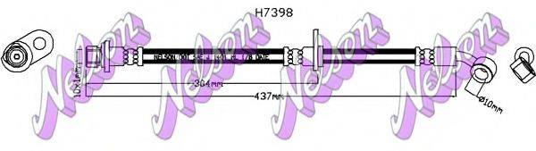 BROVEX-NELSON H7398Q Гальмівний шланг