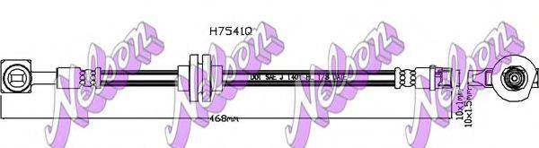 BROVEX-NELSON H7541Q Гальмівний шланг