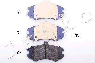 JAPKO 50H15 Комплект гальмівних колодок, дискове гальмо