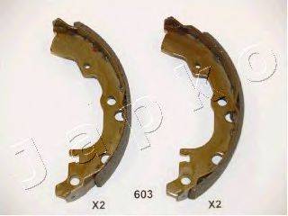 JAPKO 55603 Комплект гальмівних колодок