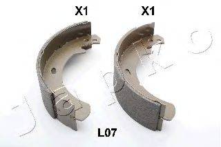 JAPKO 55L07 Комплект гальмівних колодок, стоянкова гальмівна система