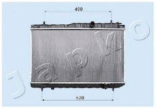 JAPKO RDA333032 Радіатор, охолодження двигуна