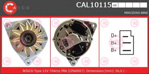 CASCO CAL10115AS Генератор