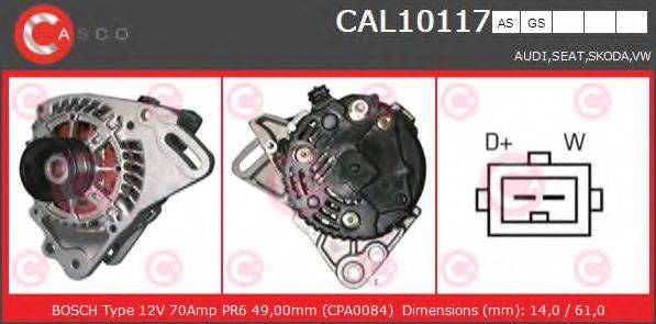 CASCO CAL10117AS Генератор