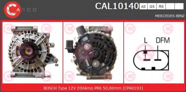 CASCO CAL10140AS Генератор