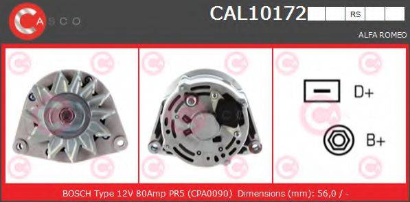 CASCO CAL10172RS Генератор