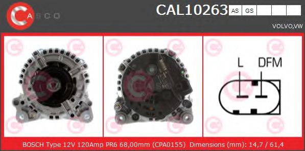 CASCO CAL10263AS Генератор