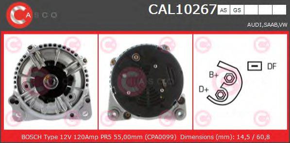 CASCO CAL10267AS Генератор