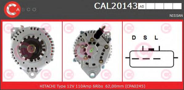 CASCO CAL20143AS Генератор