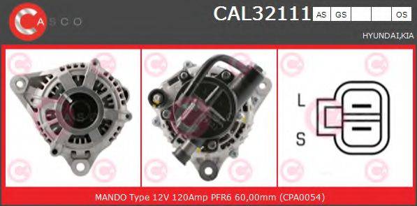 CASCO CAL32111GS Генератор