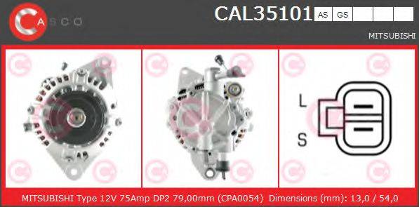 CASCO CAL35101AS Генератор