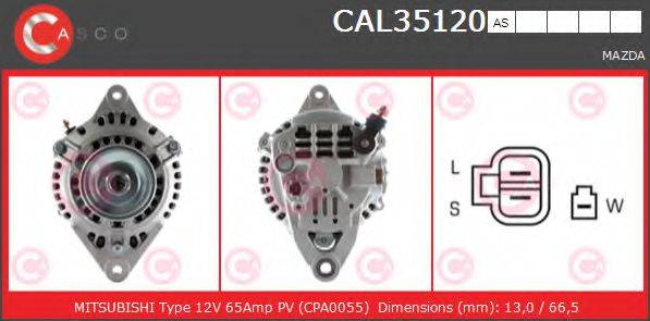 CASCO CAL35120AS Генератор