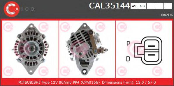 CASCO CAL35144AS Генератор