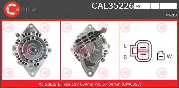 CASCO CAL35226AS Генератор