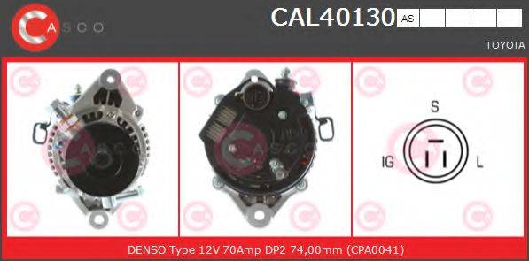 CASCO CAL40130AS Генератор