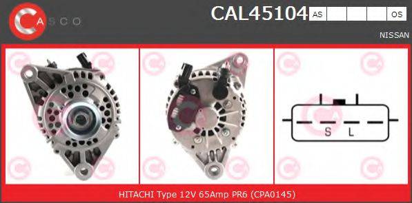 CASCO CAL45104AS Генератор