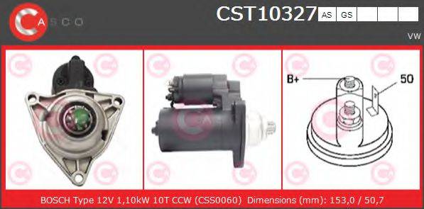 CASCO CST10327AS Стартер