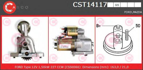 CASCO CST14117GS Стартер