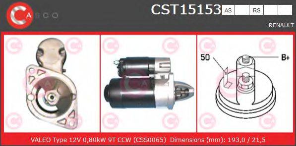 CASCO CST15153AS Стартер