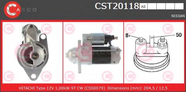 CASCO CST20118AS Стартер