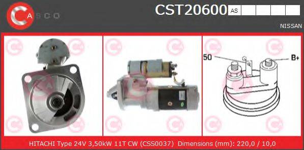 CASCO CST20600AS Стартер