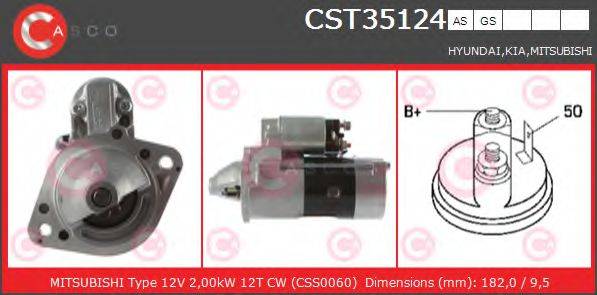 CASCO CST35124GS Стартер