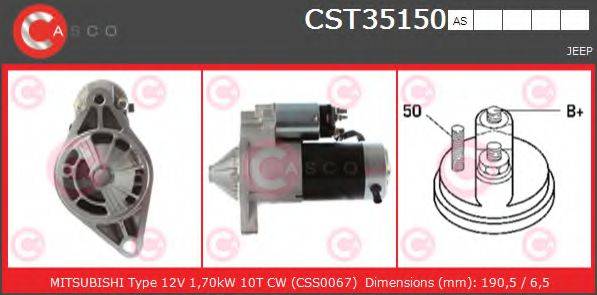 CASCO CST35150AS Стартер