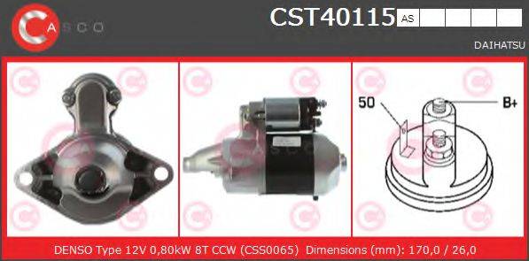 CASCO CST40115AS Стартер