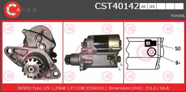 CASCO CST40142AS Стартер