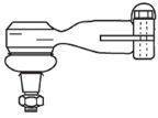 FRAP 2098 Наконечник поперечної кермової тяги