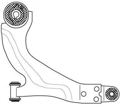 FRAP 2186 Важіль незалежної підвіски колеса, підвіска колеса