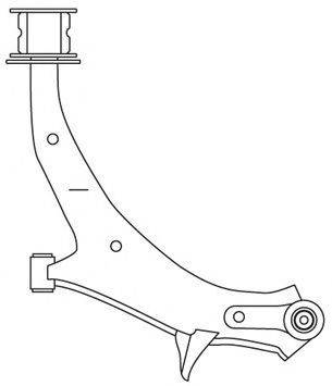 FRAP 2509 Важіль незалежної підвіски колеса, підвіска колеса